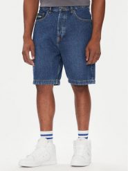 DC Shoes Szorty jeansowe Worker ADYDS03020 Niebieski Baggy Fit. Niebieskie szorty męskie DC Shoes, bez wzorów, z bawełny. Za 159.99 zł.