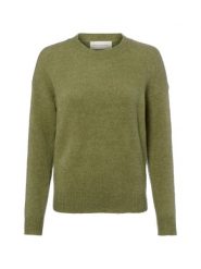 Msch Copenhagen Sweter Kobiety zielony, S/M. Zielone swetry nierozpinane damskie MSCH Copenhagen, m, bez wzorów, z dzianiny, eleganckie, bez kołnierzyka, bez ramiączek. Za 229.95 zł.