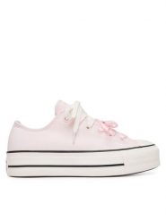 Converse Trampki Chuck Taylor All Star Peached Canvas​ A18916C Różowy. Czerwone trampki i tenisówki damskie Converse, bez wzorów, z materiału, bez zapięcia. Za 419.99 zł.
