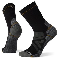 Skarpety Trekkingowe unisex Smartwool Hike Full Cushion Crew Socks. Czarne skarpetki damskie Smartwool, bez wzorów, z wełny. Za 102.19 zł.