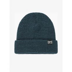 Czapka zimowa Super.natural City Beanie - blueberry. Zielone czapki damskie super.natural, na zimę, bez wzorów, sportowe. Za 159.99 zł.