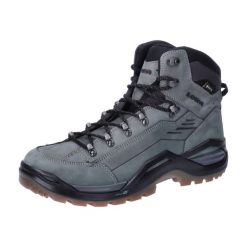 Buty trekkingowe męskie Lowa Renegade Evo Mid Gtx. Szare trekkingi męskie Lowa, z materiału, za kostkę, bez zapięcia. Za 994.39 zł.