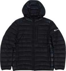 Kurtka męska Champion Hooded czarna 220340 KK001 L. Czarne kurtki męskie Champion, l, bez wzorów, bez kaptura. Za 392.86 zł.