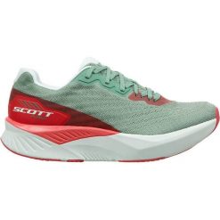 Adidasy Scott Pursuit, Kobiety. Zielone obuwie sportowe damskie Scott, bez wzorów, bez zapięcia. W wyprzedaży za 290.00 zł.