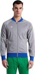Arena Bluza rozpinana męska sportowa Arena Men's Relax IV Team Jacket Grey R.M. Szare bluzy sportowe męskie ARENA, m, bez wzorów, bez kaptura. Za 299.99 zł.