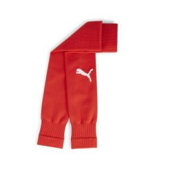 Skarpetki Puma Teamgoal. Czerwone skarpetki damskie Puma, bez wzorów, z poliesteru. Za 41.99 zł.
