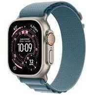 Smartwatch Apple Apple Watch Ultra 3GPS + Cellular49mmNatural Titanium Case with Light Blue Alpine Loop - Small. Niebieskie zegarki smartwatch Apple, bez wzorów. Za 4,732.94 zł.