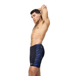 Kąpielówki męskie spodenki na basen Speedo Hyperboom PNL JAM AM. Czarne kąpielówki męskie Speedo, m, bez wzorów. Za 243.06 zł.