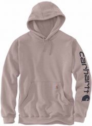Bluza Carhartt Mid Signature Sleeve Logo Mink. Bluzy męskie Visent, m, bez wzorów, bez ramiączek, bez kaptura. Za 265.11 zł.