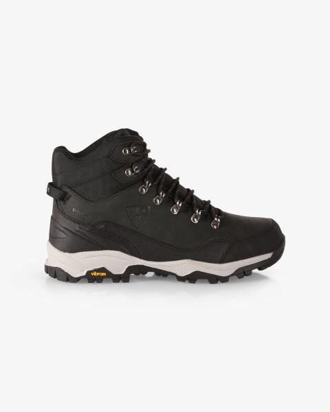 Buty trekkingowe Kilpi Tracker WP High. Czarne obuwie trekkingowe damskie Kilpi, z materiału, bez zapięcia. Za 473.69 zł.