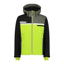 Kurtka narciarska z kapturem CMP. Zielone kurtki sportowe męskie CMP, na zimę, bez wzorów, z kapturem, narciarskie. Za 1,344.95 zł.