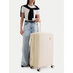 Walizka duża Nine West. Białe walizki damskie Nine West, bez wzorów, duże. Za 399.99 zł.