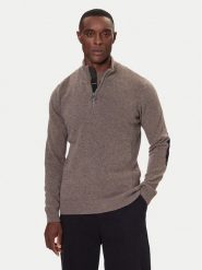 Barbour Sweter Holden MKN0837OL76 Zielony Regular Fit. Zielone swetry męskie Barbour, m, bez wzorów, z wełny, bez kołnierzyka, bez ramiączek. Za 769.99 zł.