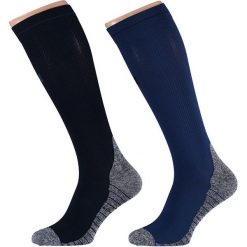 Skarpety kompresyjne do biegania Xtreme, 2 par, Multi Niebieski. Niebieskie skarpetki damskie XTREME SOCKSWEAR, bez wzorów. Za 142.99 zł.