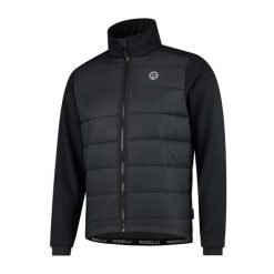 Kurtka rowerowa męska Rogelli Wadded. Czarne kurtki męskie Rogelli, m, bez wzorów, bez kaptura, rowerowe. Za 239.00 zł.