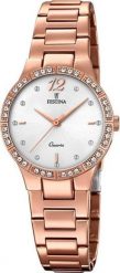Zegarek Festina Zegarek damski Festina F20242-1 CYRKONIE różowe złoto. Czerwone zegarki damskie Festina, złote. Za 628.00 zł.