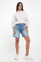 Szorty damskie jeansowe Eike JOOP! JEANS. Szorty damskie JOOP! Jeans, bez wzorów, z jeansu. Za 579.00 zł.