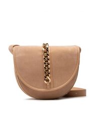 Jenny Fairy Torebka MJR-J-207-85-01 Beżowy. Brązowe listonoszki damskie Jenny Fairy, bez wzorów, z materiału, bez dodatków. Za 77.98 zł.