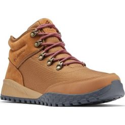 Buty Sneakersy Męskie Columbia Fairbanks Mid Waterproof. Brązowe buty zimowe męskie Columbia, bez wzorów, bez obcasa, bez zapięcia. W wyprzedaży za 482.95 zł.