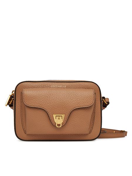 Coccinelle Torebka E1 MF6 55 04 01 Brązowy. Brązowe listonoszki damskie Coccinelle, bez wzorów, ze skóry, bez dodatków. Za 729.99 zł.