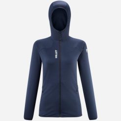 Bluza damska termiczna MILLET W Lokka Hoodie Iii granatowy. Niebieskie bluzy damskie Millet, s, bez wzorów, sportowe, bez ramiączek, bez kaptura. W wyprzedaży za 442.25 zł.