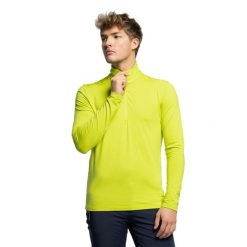 Sweter z półsuwnym kołnierzem CMP. Zielone swetry męskie CMP, l, bez wzorów, z elastanu, bez kołnierzyka, bez ramiączek. Za 169.99 zł.