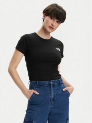 The North Face T-Shirt Redbox NF0A87NM Czarny Regular Fit. Czarne t-shirty damskie The North Face, xl, bez wzorów, z bawełny, bez kołnierzyka, bez ramiączek. Za 109.99 zł.