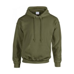 Bluza z kapturem Gildan Heavy Blend ®. Zielone bluzy damskie GILDAN, l, bez wzorów, z bawełny, klasyczne, bez ramiączek, z kapturem. Za 81.25 zł.