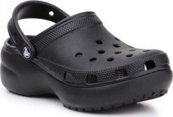 Crocs Klapki Crocs Classic Platform Clog W 206750-001, Rozmiar: EU 39/40. Klapki damskie Crocs, bez wzorów, sportowe, bez obcasa, bez zapięcia. Za 187.10 zł.