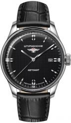 Zegarek męski Sturmanskie 9015-1271633 czarny. Czarne zegarki męskie Sturmanskie, bez wzorów. Za 2,511.00 zł.