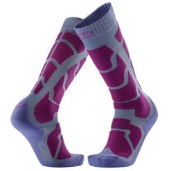 Skarpety narciarski dla kobieta Therm-ic Ski Insulation wysokosc kolano. Brązowe rękawiczki damskie THERM-IC, bez wzorów, z elastanu. Za 119.00 zł.