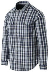 Helikon-Tex Koszula Concealed Carry - Calm Blue Plaid. Niebieskie koszule męskie HELIKON-TEX, m, bez wzorów, bez kołnierzyka, bez ramiączek. Za 221.74 zł.