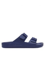 Jack & Jones Klapki Jfwcroxton 12204004 Granatowy. Niebieskie klapki męskie Jack & Jones, bez wzorów, z syntetyku, bez zapięcia. Za 79.99 zł.