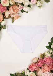 Białe Bezszwowe Majtki Figi Larira. Białe majtki damskie Born2be. Za 4.99 zł.