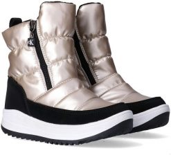 Buty trekkingowe damskie Calvin Klein Calvin Klein damskie śniegowce SNOW BOOT V3A5-83140-1862101 IVORY 38. Białe obuwie trekkingowe damskie Calvin Klein, bez zapięcia. Za 499.99 zł.