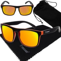 Okulary Przeciwsłoneczne Polaryzacyjne UV400. Czarne okulary przeciwsłoneczne damskie TRIZAND. Za 34.90 zł.