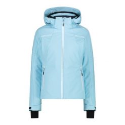 Damska kurtka narciarska softshell CMP. Niebieskie kurtki sportowe damskie CMP, na zimę, xl, bez wzorów, z softshellu, bez ramiączek, bez kaptura, narciarskie. Za 879.75 zł.