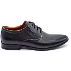 Olivier Buty wizytowe 481 popiel szare. Szare buty wizytowe męskie bez wzorów, z jeansu, bez obcasa, bez zapięcia. Za 367.89 zł.