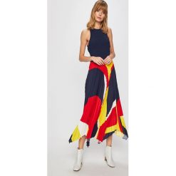 Polo Ralph Lauren - Sukienka. Sukienki damskie Polo Ralph Lauren, na co dzień, bez wzorów, z elastanu, casualowe, bez kołnierzyka, bez ramiączek, mini, proste. W wyprzedaży za 1,349.00 zł.