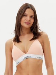 Calvin Klein Underwear Biustonosz braletka 000QF5650E Pomarańczowy. Brązowe biustonosze Calvin Klein Underwear, bez wzorów, z bawełny. Za 99.99 zł.