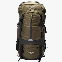 Plecak turystyczny hiking unisex Swedemount Expedition Backpack 70L. Zielone plecaki męskie SWEDEMOUNT, bez wzorów, sportowe. Za 372.00 zł.