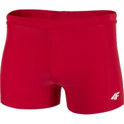 Kąpielówki męskie MAJM300 - czerwony. Czerwone kąpielówki męskie 4F, m, bez wzorów, z materiału. W wyprzedaży za 39.99 zł.