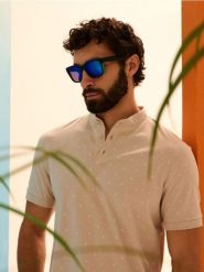 Okulary przeciwsłoneczne w prostokątnej oprawce - wielobarwny. Okulary przeciwsłoneczne damskie Sinsay, prostokątne. Za 15.99 zł.