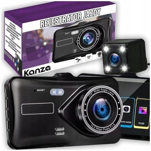 REJESTRATOR SAMOCHODOWY G851 KANZA. Wideorejestratory Hitbaits. Za 99.89 zł.