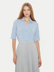 Tatuum Koszula Teti 1 T2409.080B Błękitny Regular Fit. Niebieskie koszule damskie Tatuum, s, bez wzorów, z lyocellu, bez kołnierzyka, bez ramiączek. Za 149.99 zł.