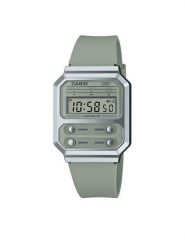 Casio Zegarek A100WEF-3AEF Zielony. Zielone, cyfrowe zegarki damskie Casio. Za 249.99 zł.