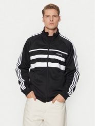 Adidas Bluza The First Track JP1046 Czarny Regular Fit. Czarne bluzy męskie Adidas, m, bez wzorów, z bawełny, bez ramiączek, bez kaptura. Za 239.99 zł.