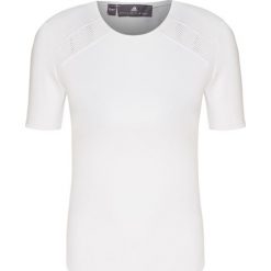 T-shirt ADIDAS BY STELLA McCARTNEY. Białe t-shirty damskie adidas by Stella McCartney, bez wzorów, bez kołnierzyka, bez ramiączek. W wyprzedaży za 177.00 zł.
