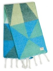 Barts szalik tkany - Kristinn Kobiety Sztuczne włókno niebieski|zielony, ONE SIZE. Niebieskie szaliki damskie Barts, bez wzorów, z włókna. Za 159.95 zł.