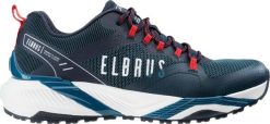 Buty trekkingowe męskie Elbrus Elmar niebieskie r. 42. Niebieskie trekkingi męskie ELBRUS, bez zapięcia. Za 253.58 zł.